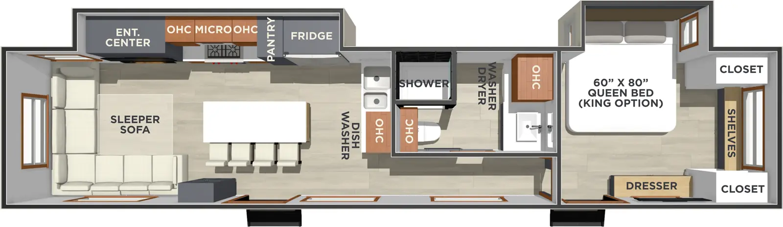 Lost Pines HEMLOCK Floorplan